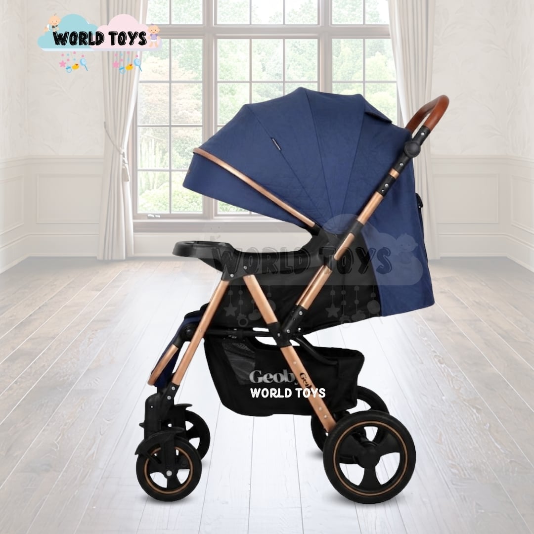 COCHE CUNA DE LUJO «GEOBY» CON MOCHILA - 4