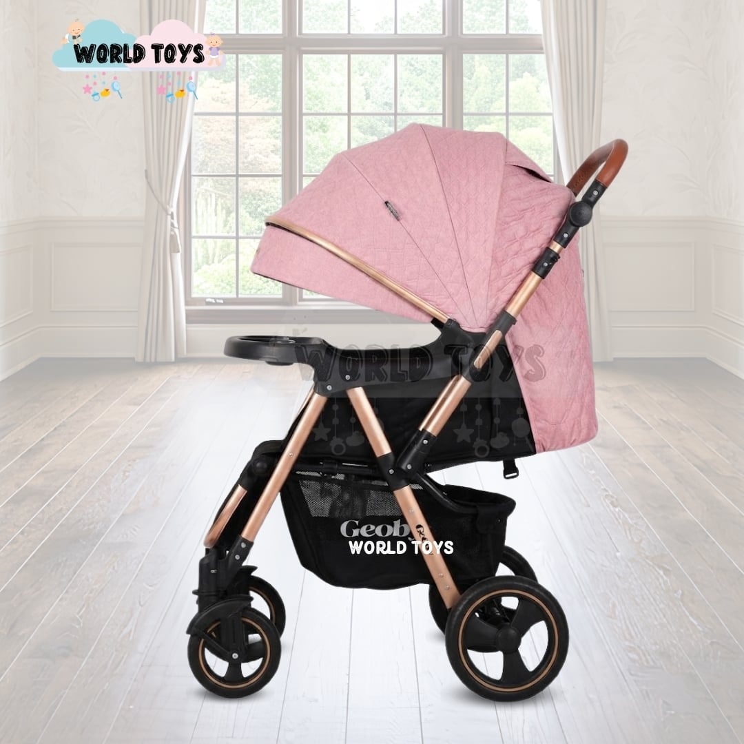 COCHE CUNA DE LUJO «GEOBY» CON MOCHILA - 4