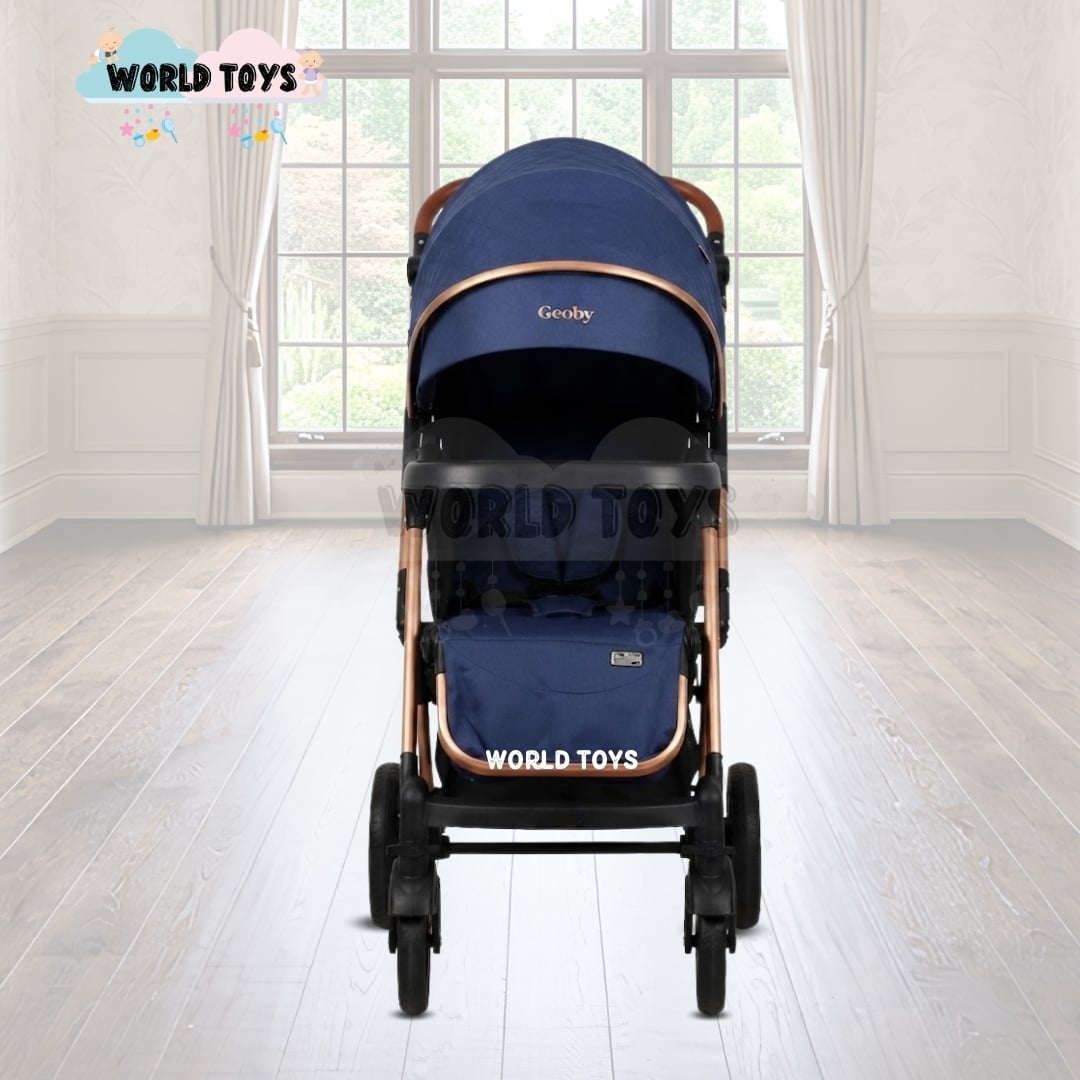 COCHE CUNA DE LUJO «GEOBY» CON MOCHILA - 5
