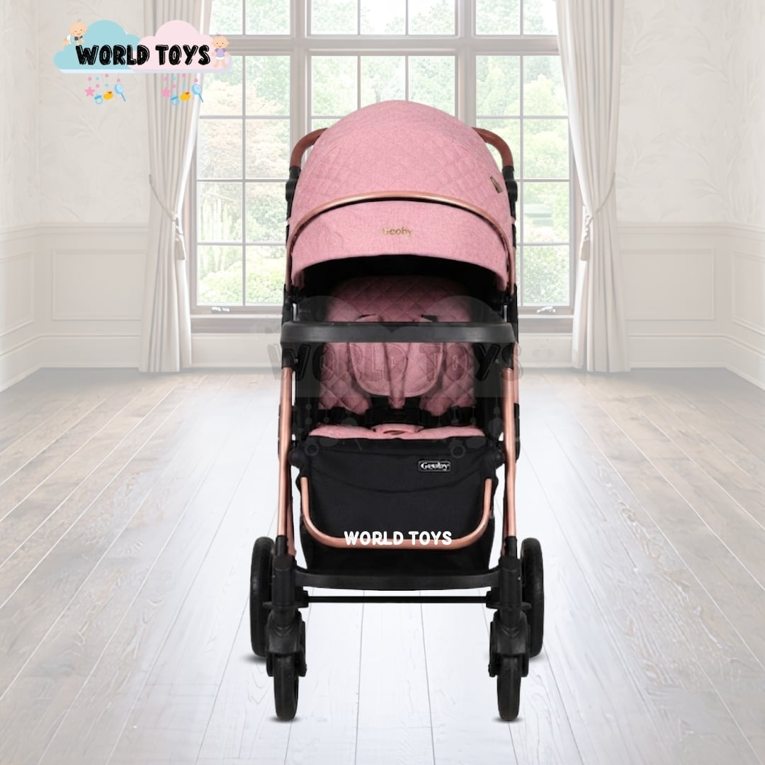 COCHE CUNA DE LUJO «GEOBY» CON MOCHILA - 5