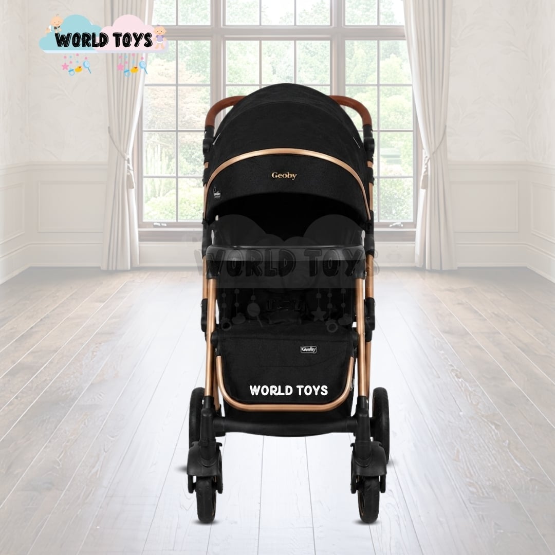 COCHE CUNA DE LUJO «GEOBY» CON MOCHILA - 5