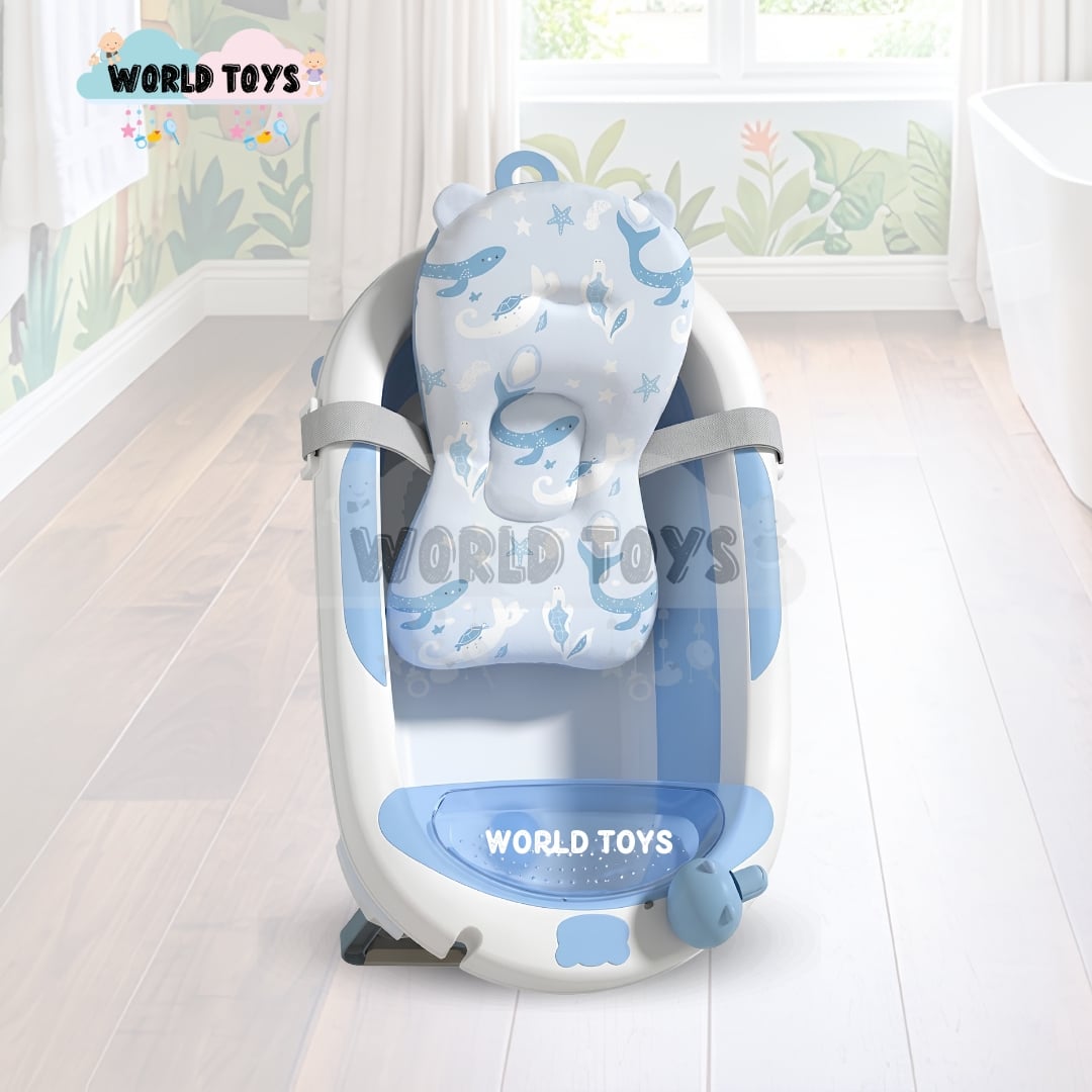 BAÑERA PLEGABLE PARA BEBÉ «JADDE PLUS» CON ACCESORIOS - 3