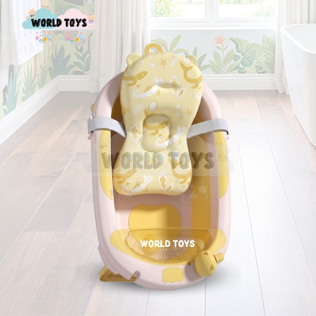 BAÑERA PLEGABLE PARA BEBÉ «JADDE PLUS» CON ACCESORIOS - 3