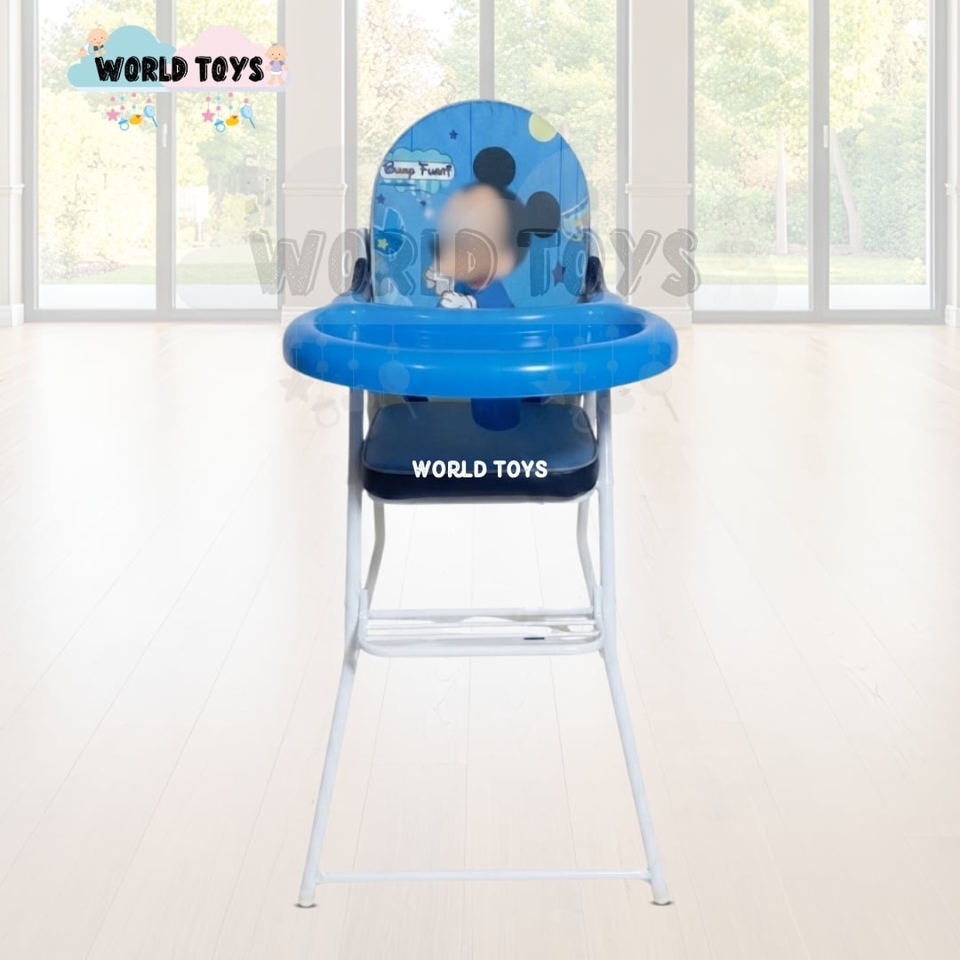 SILLA DE COMER PLEGABLE «MEESKA» CON DISEÑO RATÓN - 3