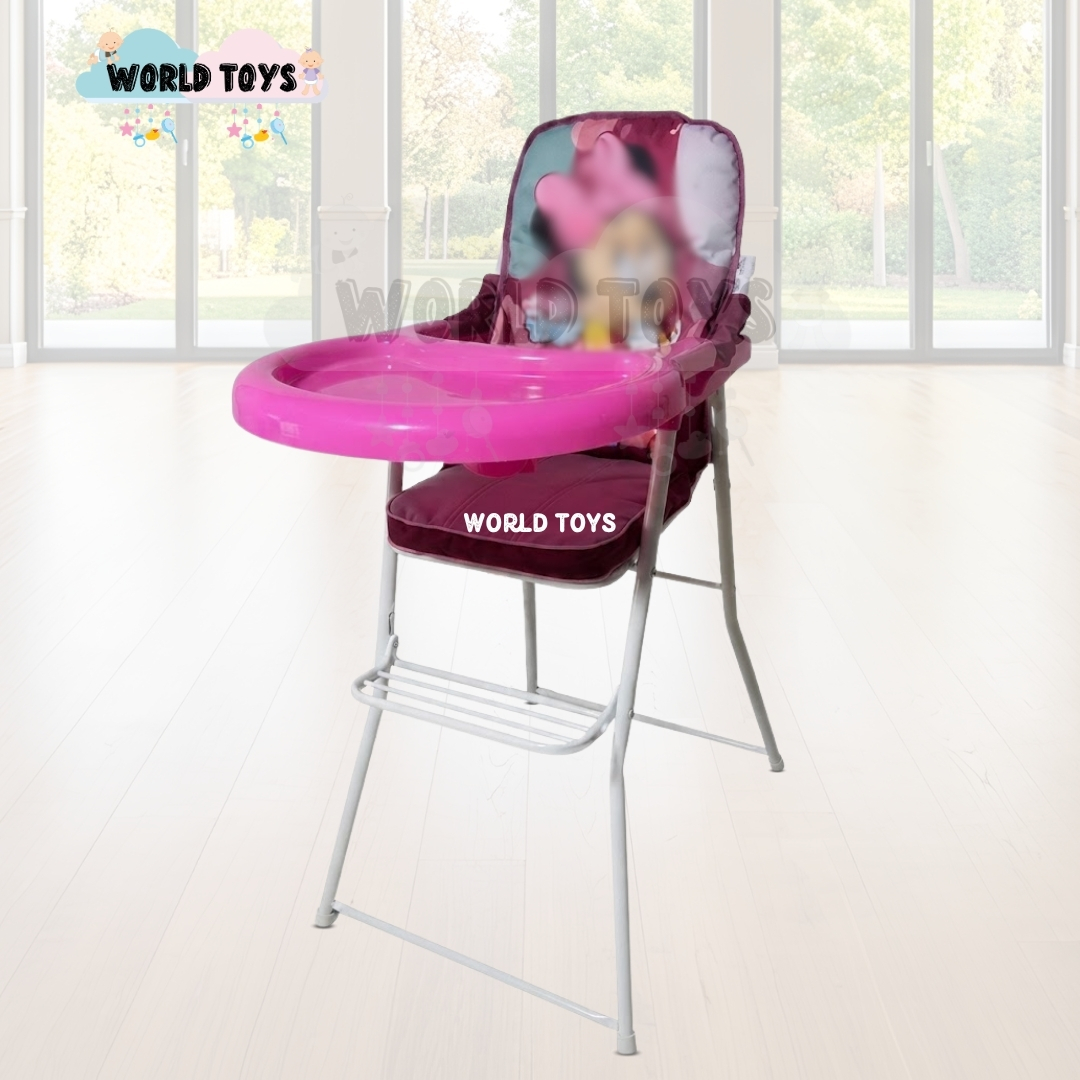 SILLA DE COMER PLEGABLE «MEESKA» CON DISEÑO RATÓN - 4