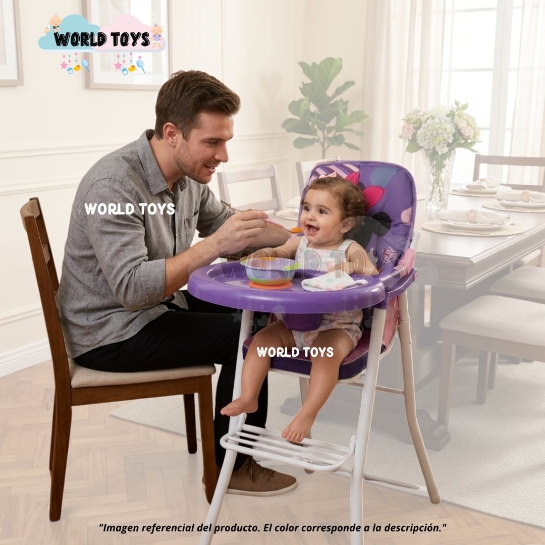 SILLA DE COMER PLEGABLE «MOUSKA» CON DISEÑO RATÓN - 2