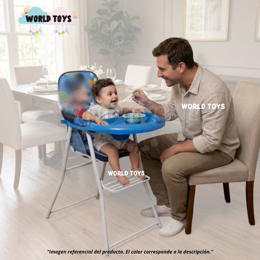 SILLA DE COMER PLEGABLE «MOUSKA» CON DISEÑO RATÓN - 2