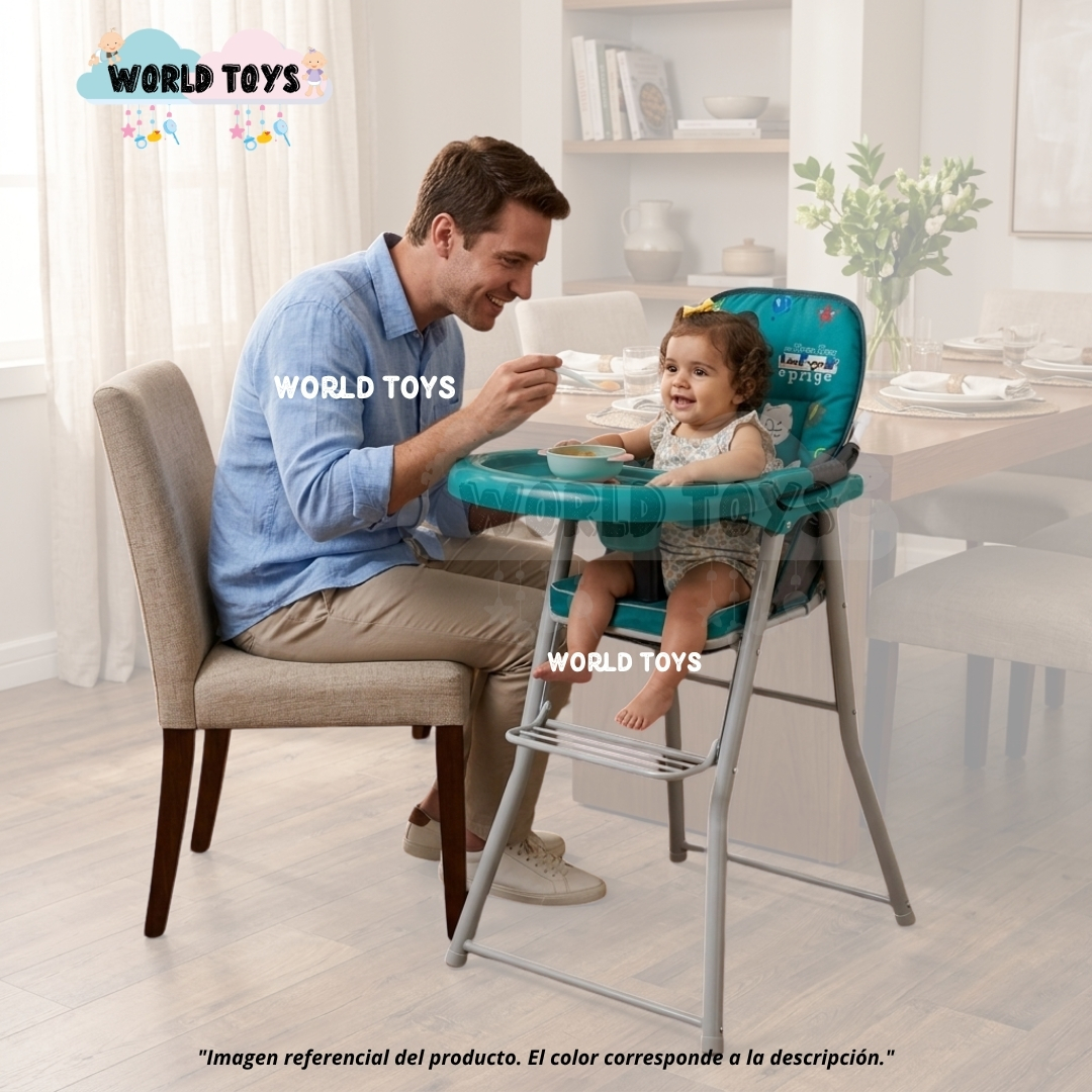 SILLA DE COMER PLEGABLE «MOUSKA» CON DISEÑO RATÓN - 2