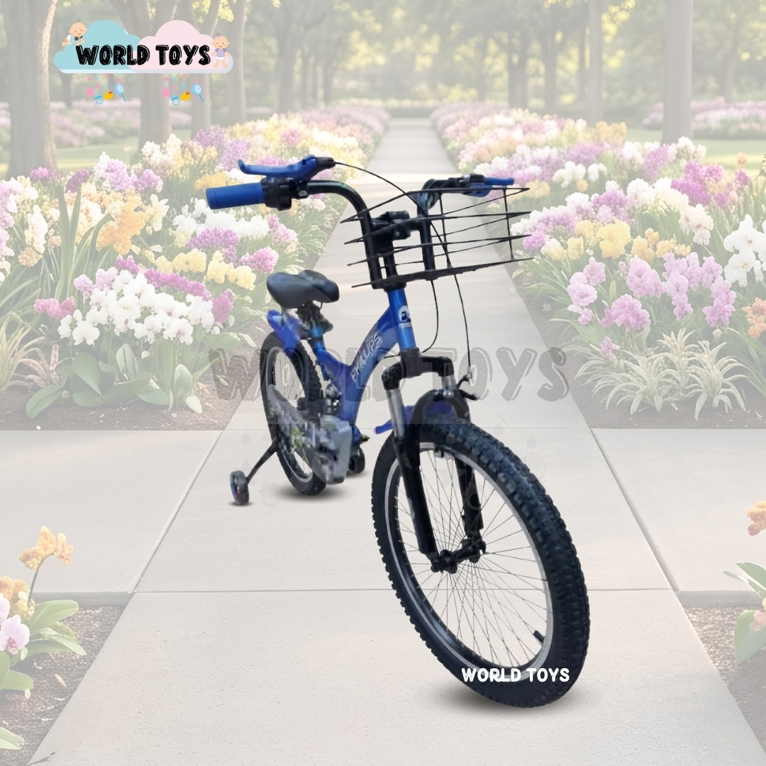 BICICLETA PARA NIÑO ARO 20 «PHILLIPS KING» CON CANASTA - 3