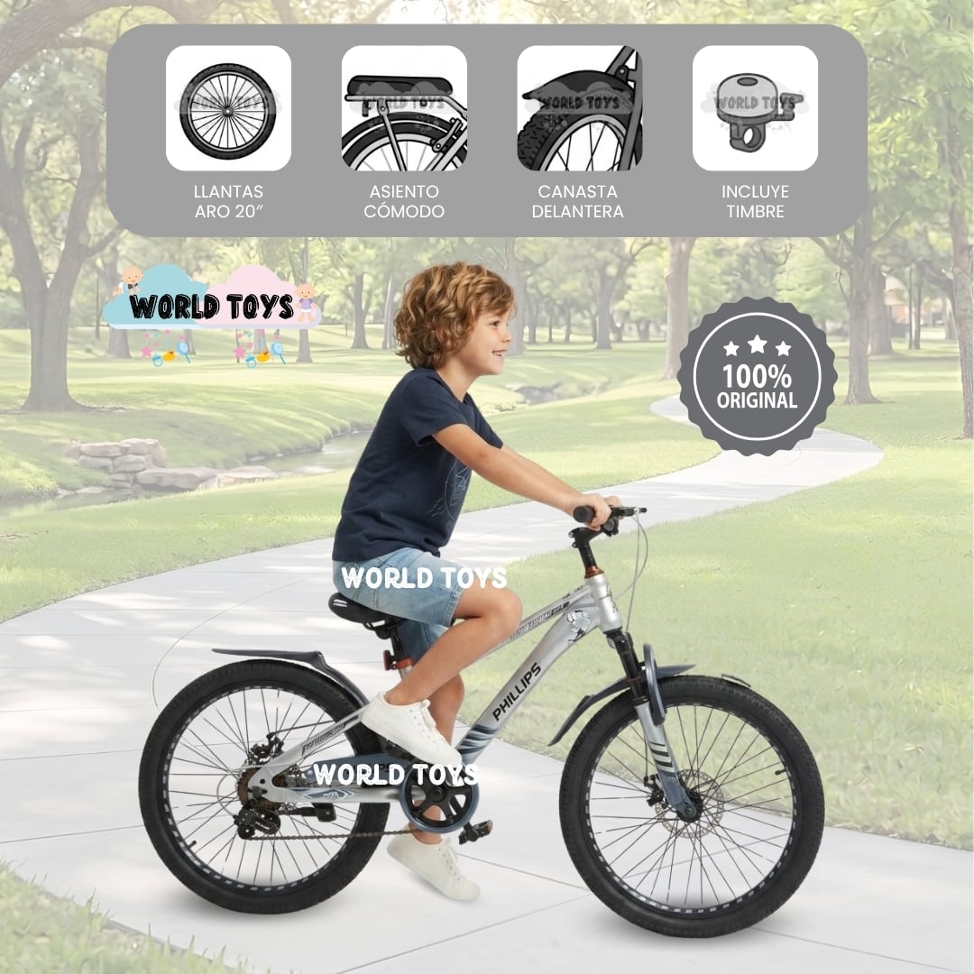 BICICLETA PARA NIÑO ARO 20 «LYNX YEON» - 1