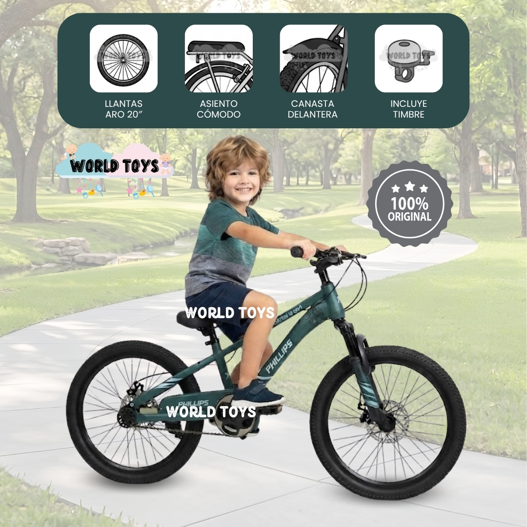 BICICLETA PARA NIÑO ARO 20 «LYNX YEON» - 1