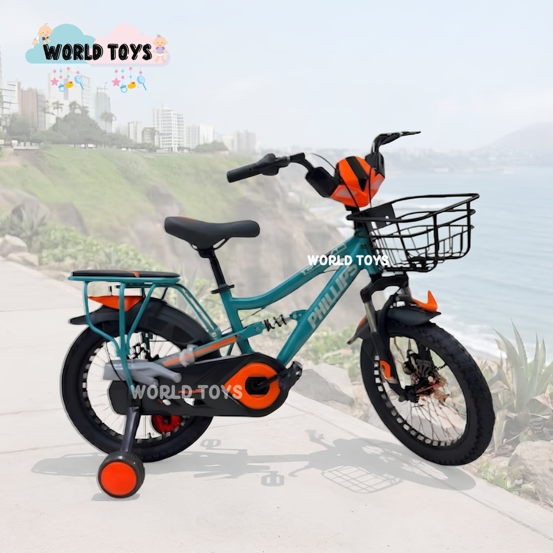 BICICLETA PARA NIÑO ARO 16 «OPTIMUS» CON CANASTA EDICIÓN EXCLUSIVA - 3