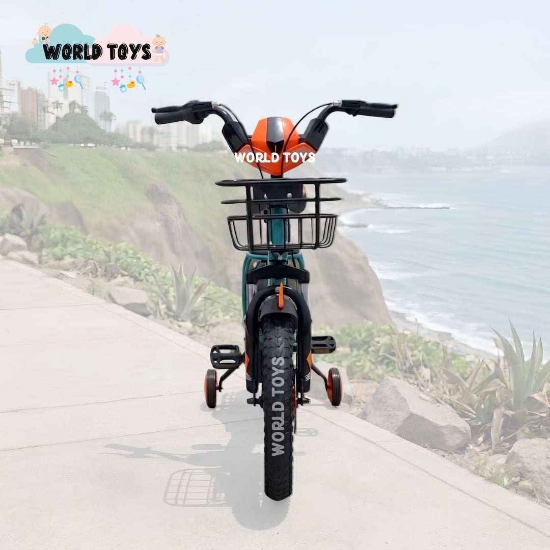 BICICLETA PARA NIÑO ARO 16 «OPTIMUS» CON CANASTA EDICIÓN EXCLUSIVA - 4