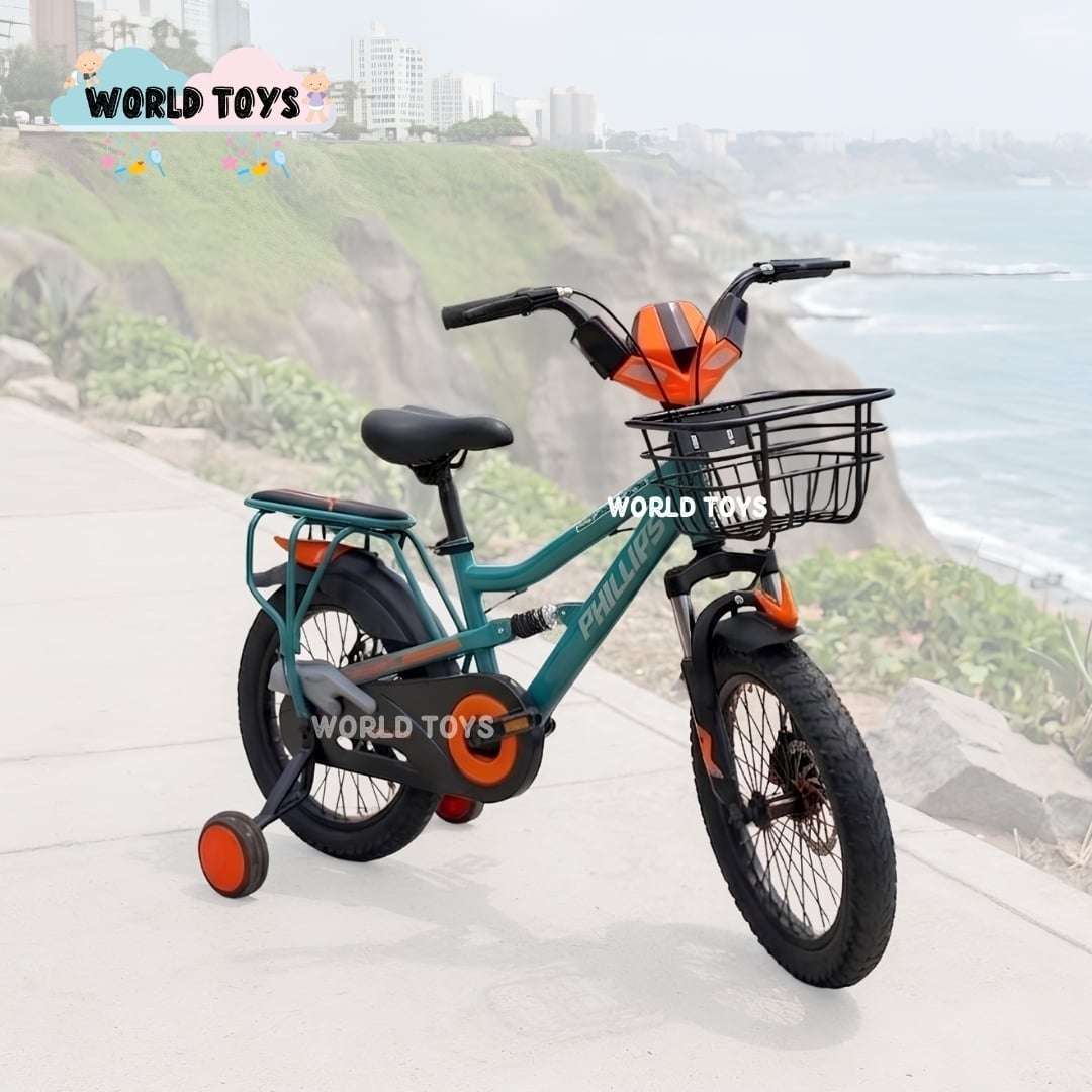 BICICLETA PARA NIÑO ARO 16 «OPTIMUS» CON CANASTA EDICIÓN EXCLUSIVA - 5