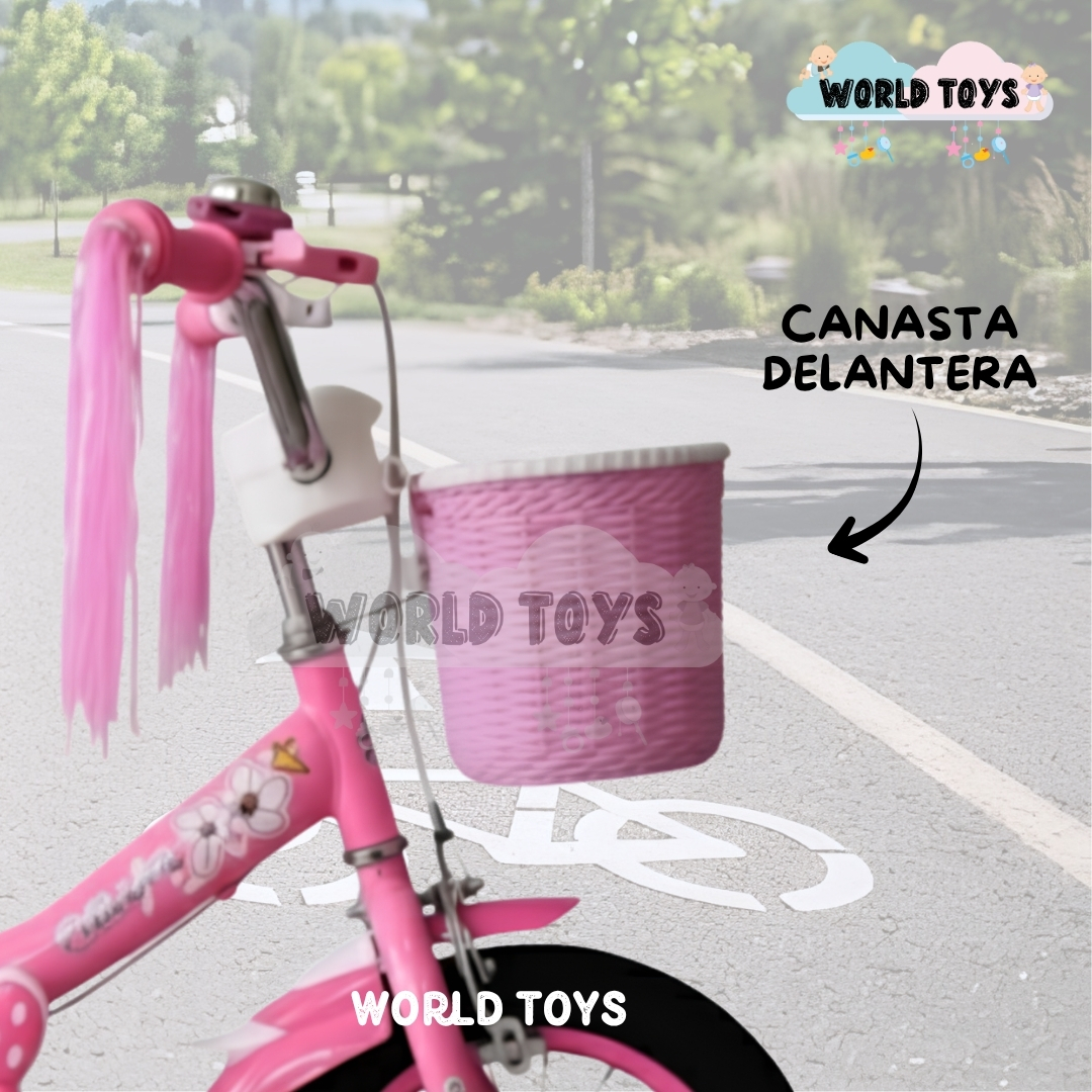 BICICLETA VORTEX PARA NIÑA «ANNE» ARO 16 COLECCIÓN EXCLUSIVA - 4