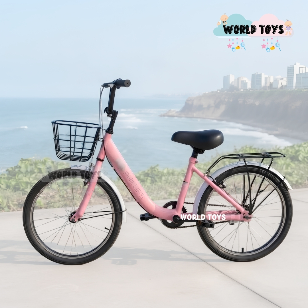 BICICLETA PARA NIÑA ARO 20 «MARIE» CON CANASTA - 2