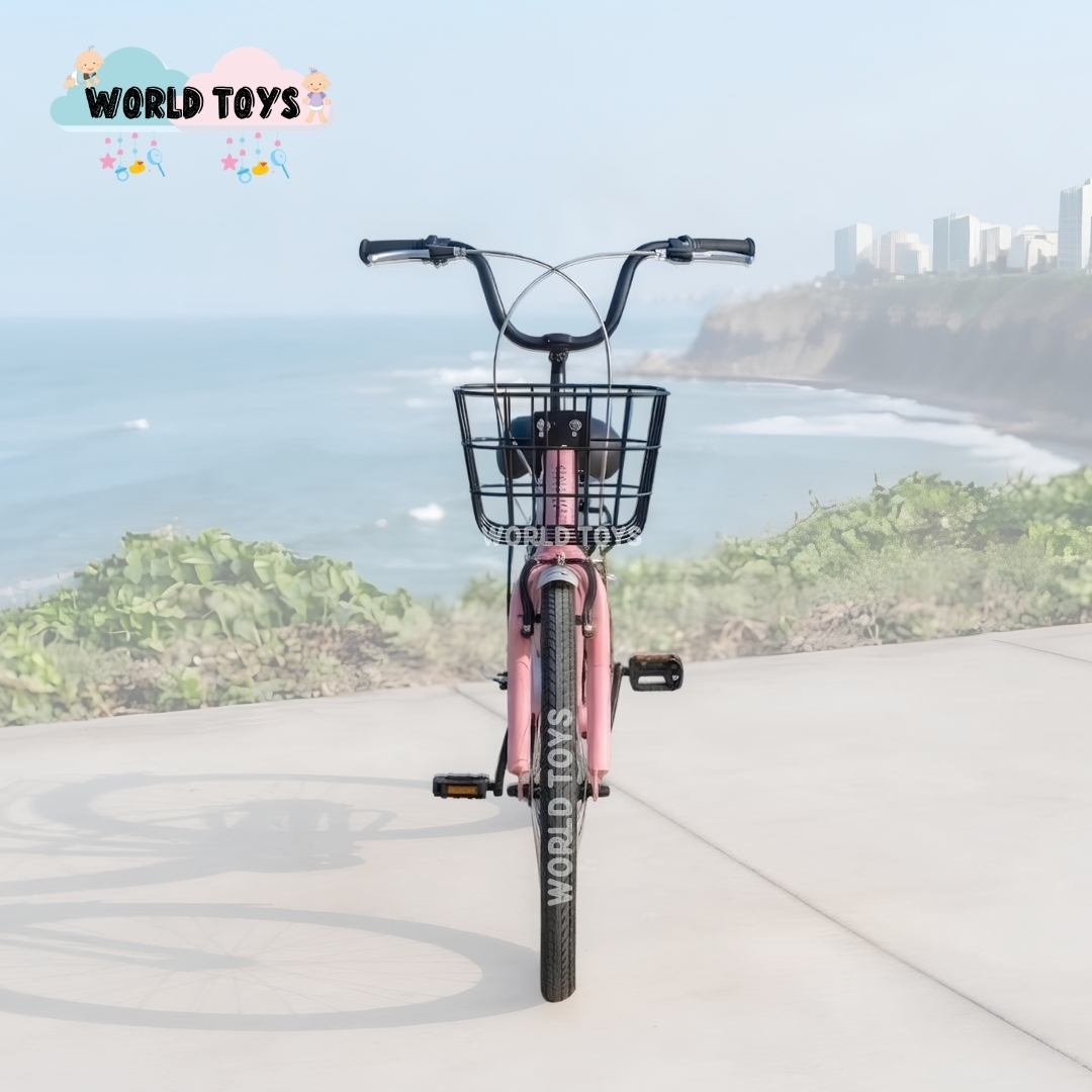 BICICLETA PARA NIÑA ARO 20 «MARIE» CON CANASTA - 3