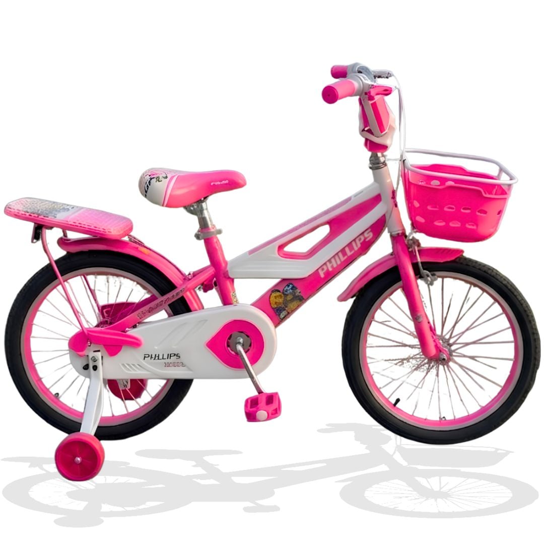 BICICLETA PARA NIÑO ARO 20 «MEGATRON» CON CANASTA EDICIÓN EXCLUSIVA LIGHT PINK - 1