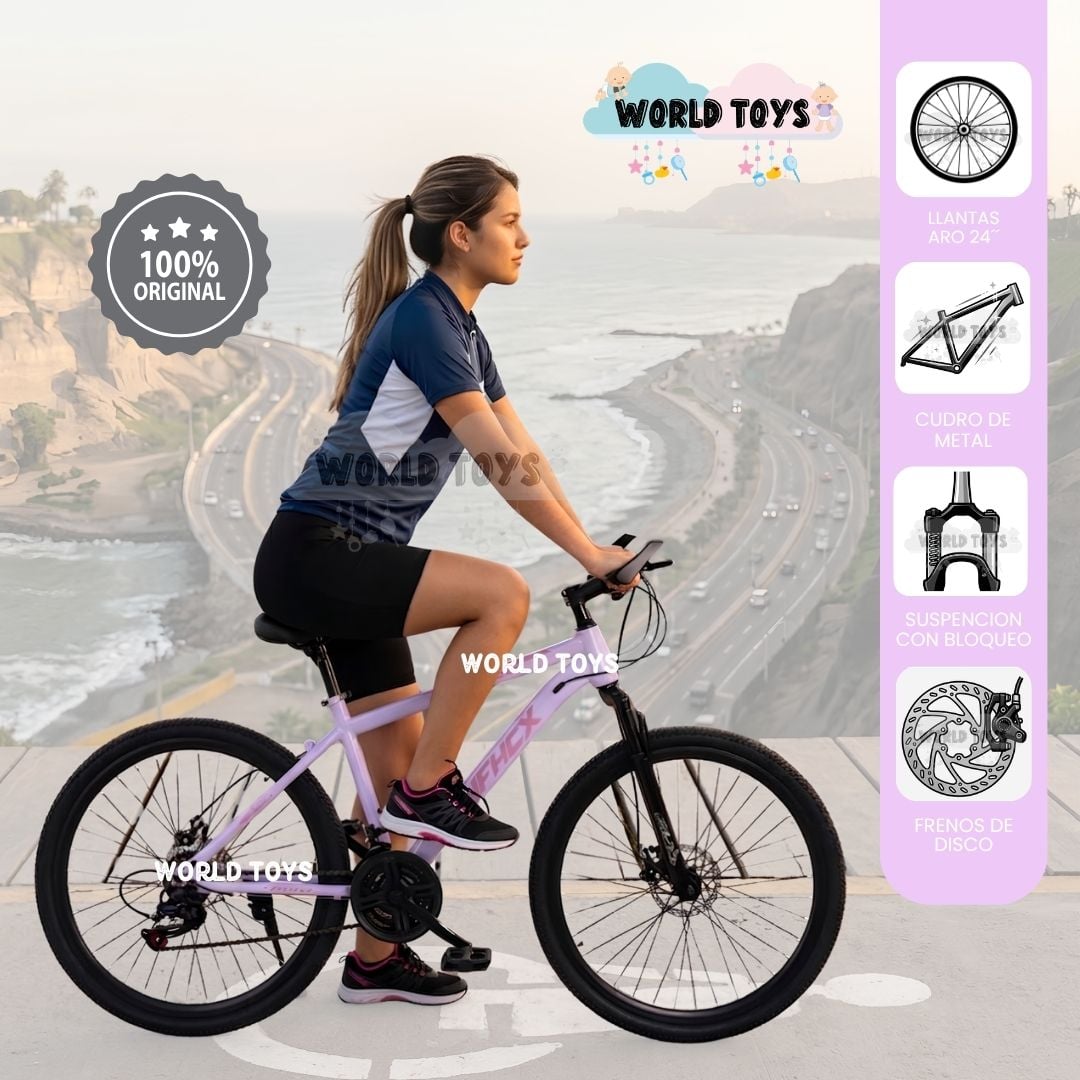 BICICLETA DEPORTIVA ARO 24 «SOFHIX» EDICIÓN LIMITADA - 2