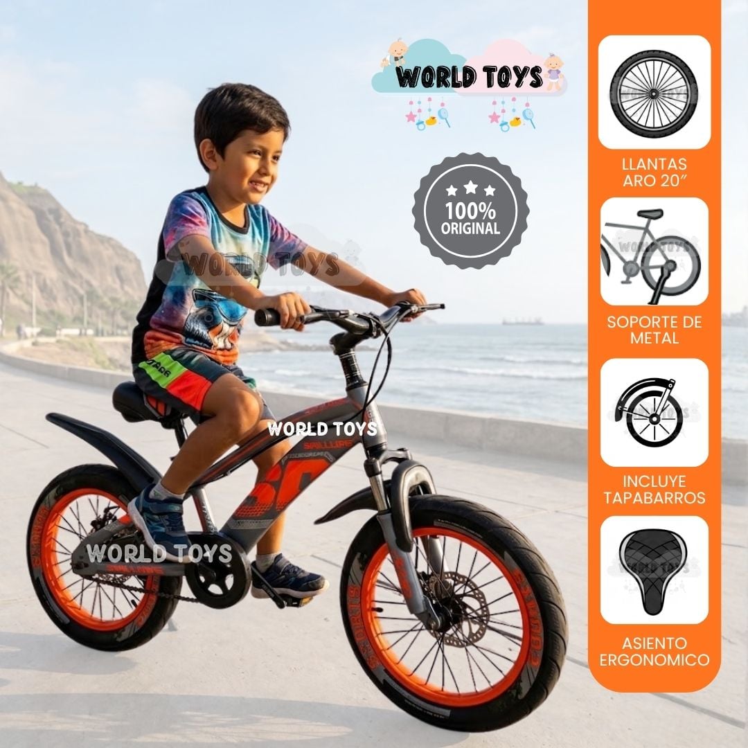 BICICLETA PARA NIÑO ARO 20 «RACER X» EDICIÓN EXCLUSIVA - 2