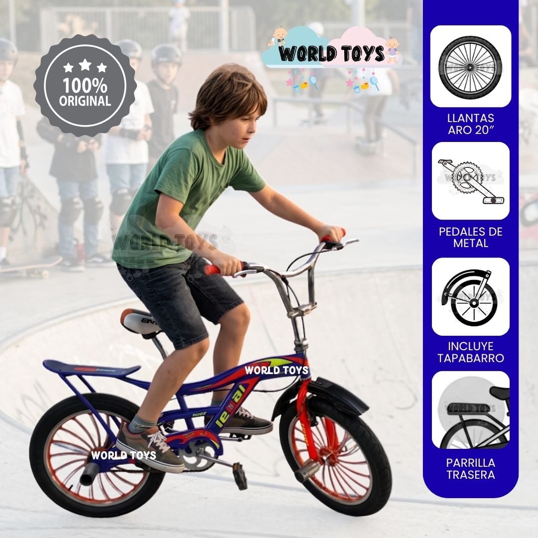 BICICLETA BMX PARA NIÑO «VORUNA» ARO 20 COLECCIÓN EXCLUSIVA - 2