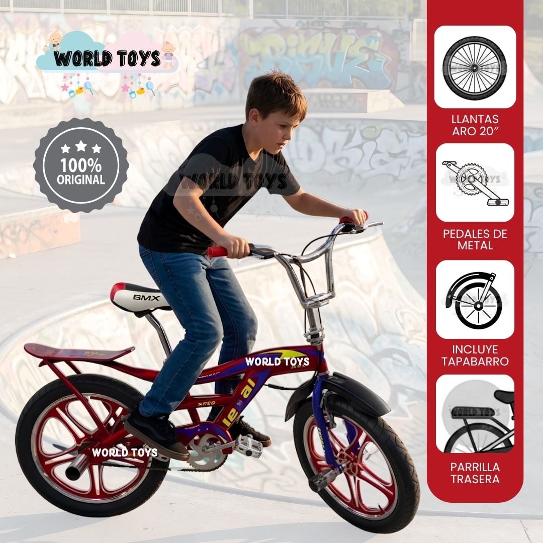BICICLETA BMX PARA NIÑO «LIMBO» ARO 20 COLECCIÓN EXCLUSIVA - 2