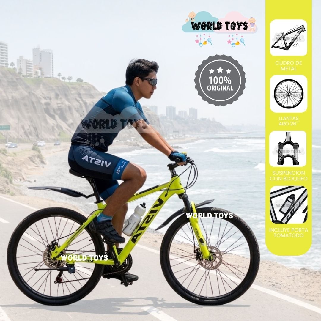 BICICLETA PARA NIÑO ARO 26 «VISTA» EDICIÓN EXCLUSIVA - 2