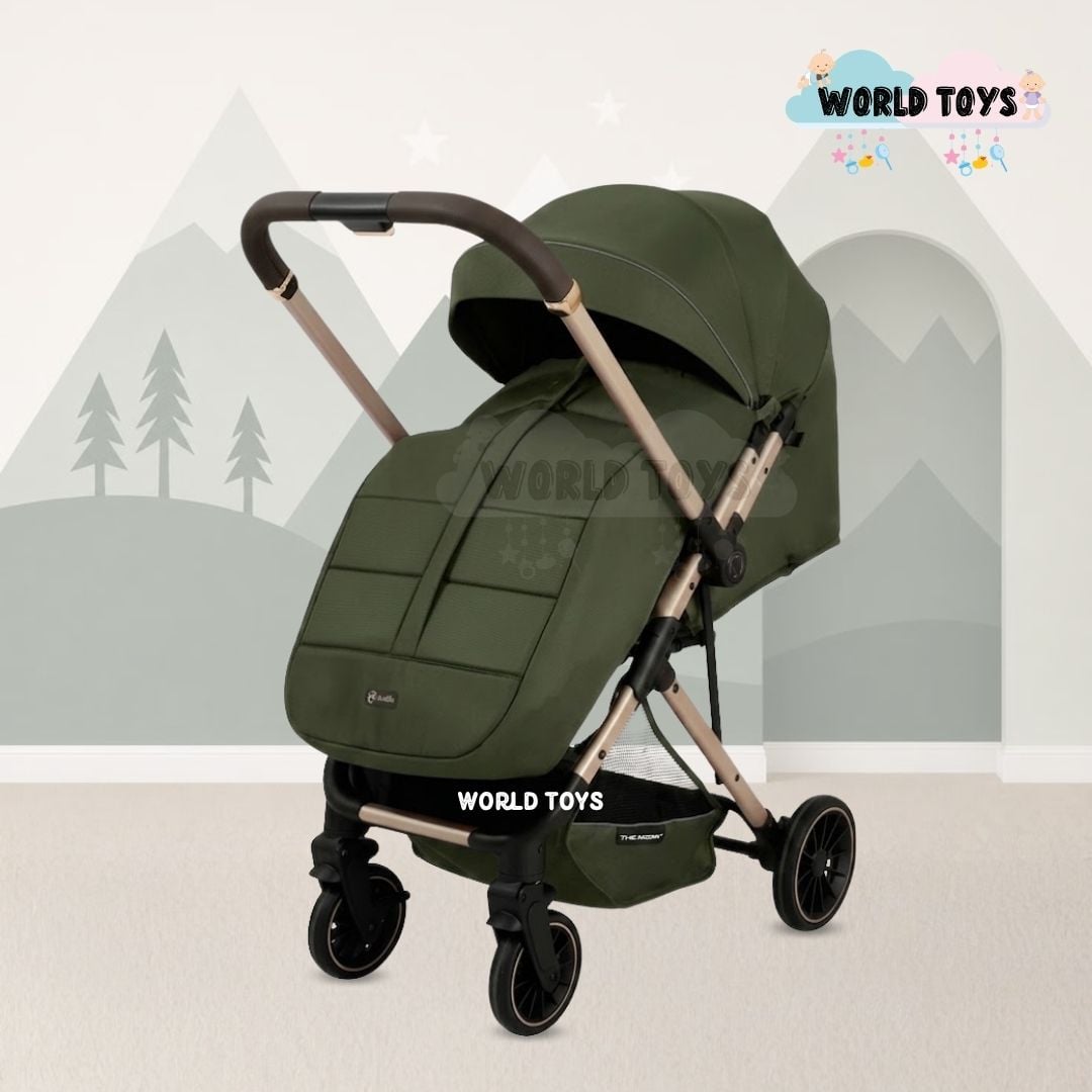 COCHE MALETA DE LUJO «YURID» KIDILO MANGO REVERSIBLE GREEN - 5