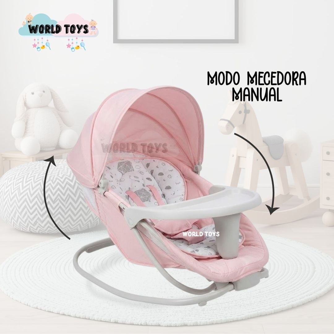 MECEDORA ELÉCTRICA PARA BEBÉS «AMBER» 4 EN 1 EDICIÓN LIMITADA - 4