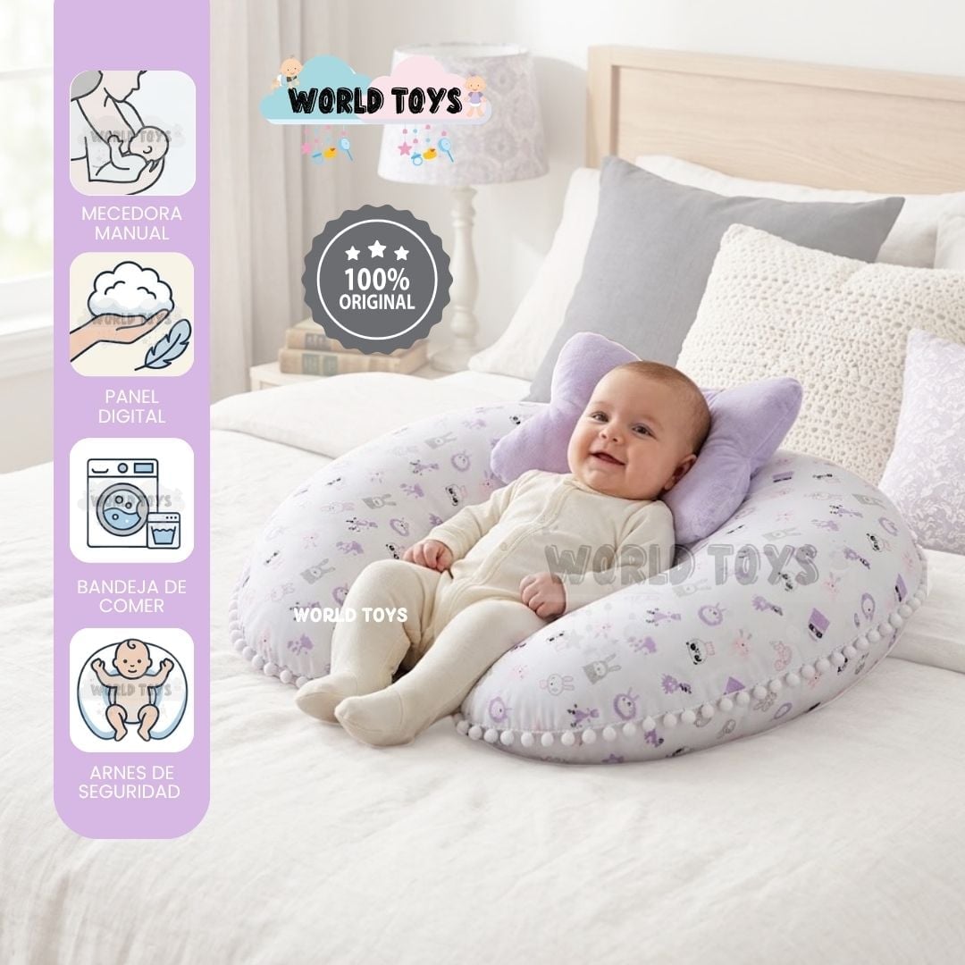 COJÍN MULTIFUNCIONAL PARA BEBÉ «DOLCE DREAM» COLECCIÓN EXCLUSIVA - 2