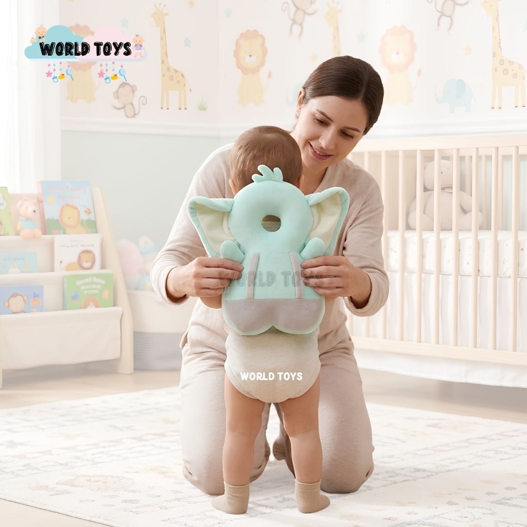 MOCHILA DE PROTECCION PARA BEBE «BABY JUNGLE» CON DISEÑO CONEJITO - 3