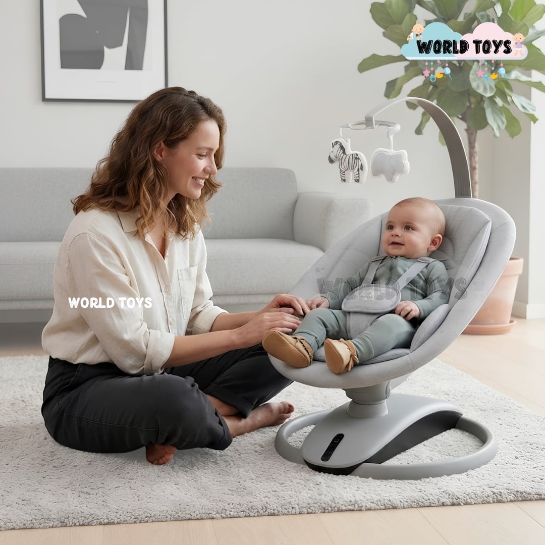 MECEDORA ELÉCTRICA PARA BEBÉ «ORBO» EDICIÓN LIMITADA - 3