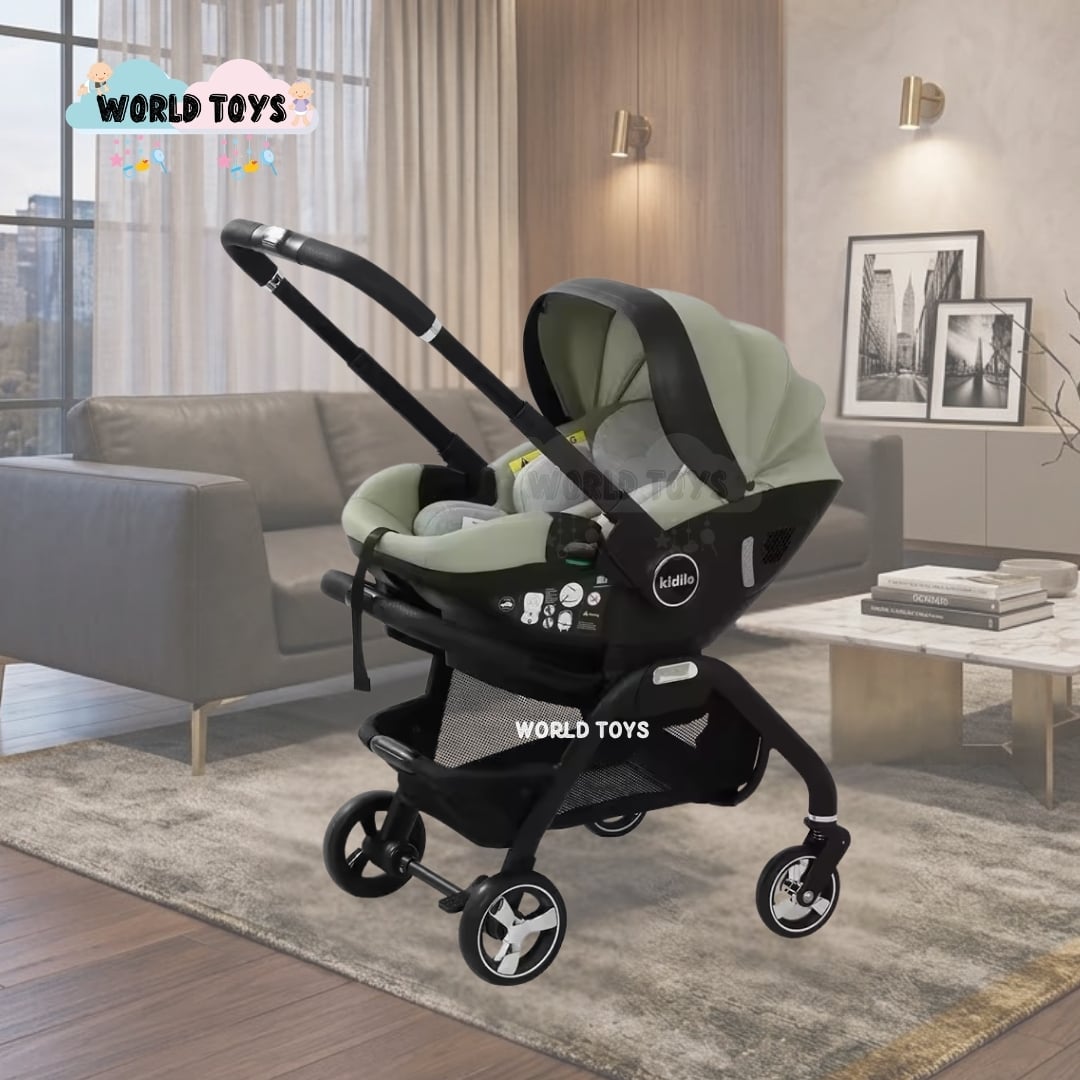 COCHE CARRIOLA  FUNCIÓN PORTABEBÉ «TRAVEL ONE» KIDILO EDICIÓN EXCLUSIVA - 6