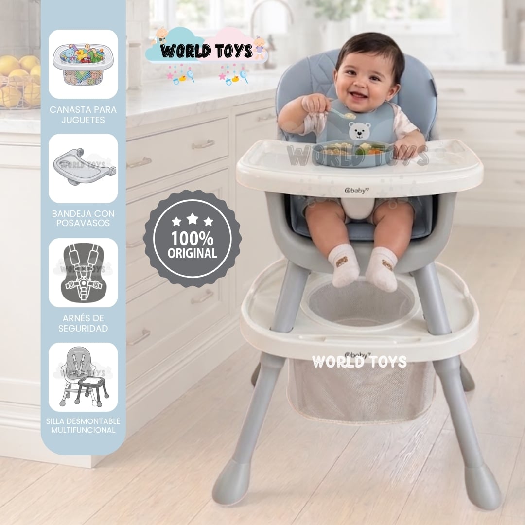 SILLA DE COMER MULTIFUNCIONAL «LYON» COLECCIÓN ESPECIAL - 2