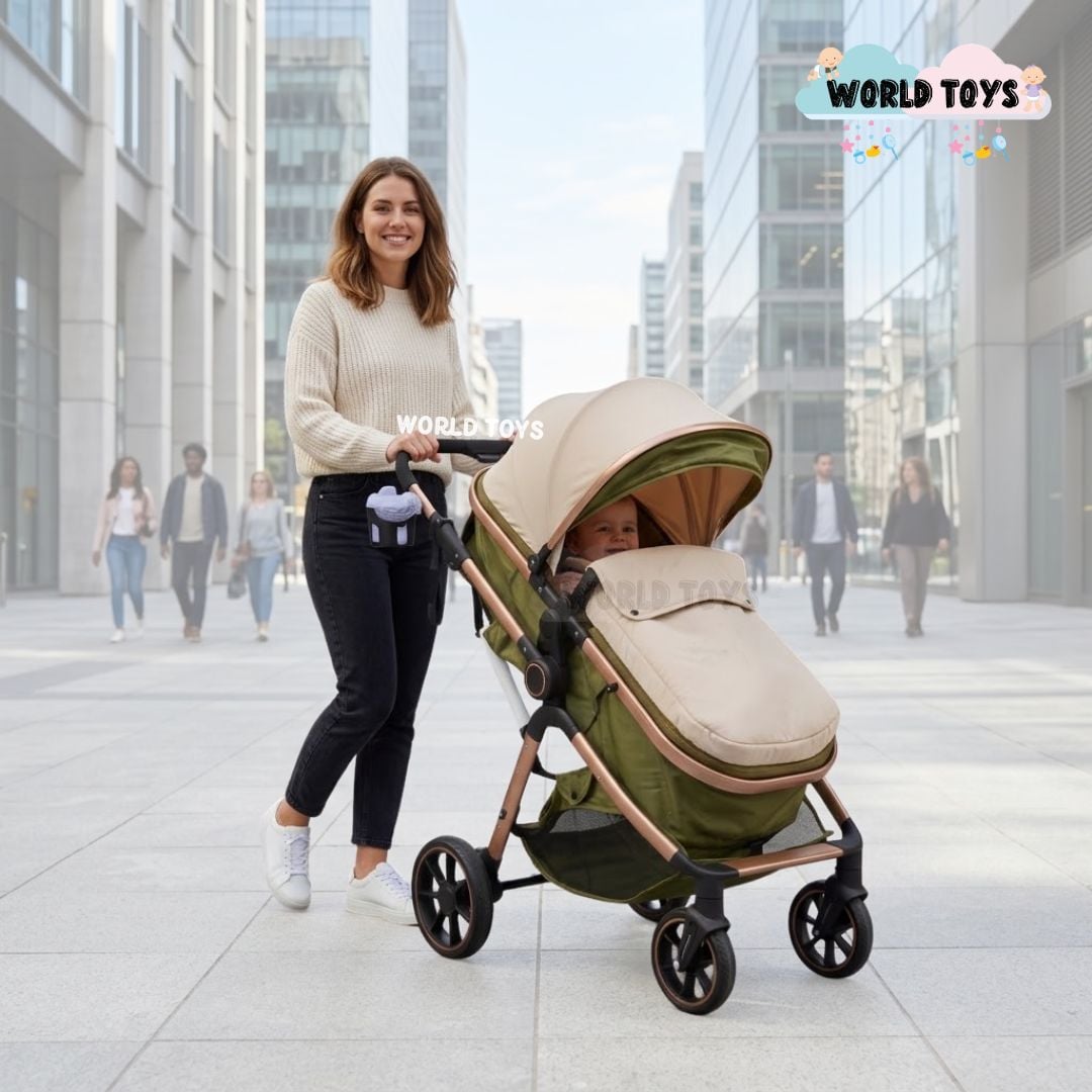 COCHE MOISÉS TRAVEL SYSTEM «OLIVER» COLECCIÓN EXCLUSIVA GREEN - 6