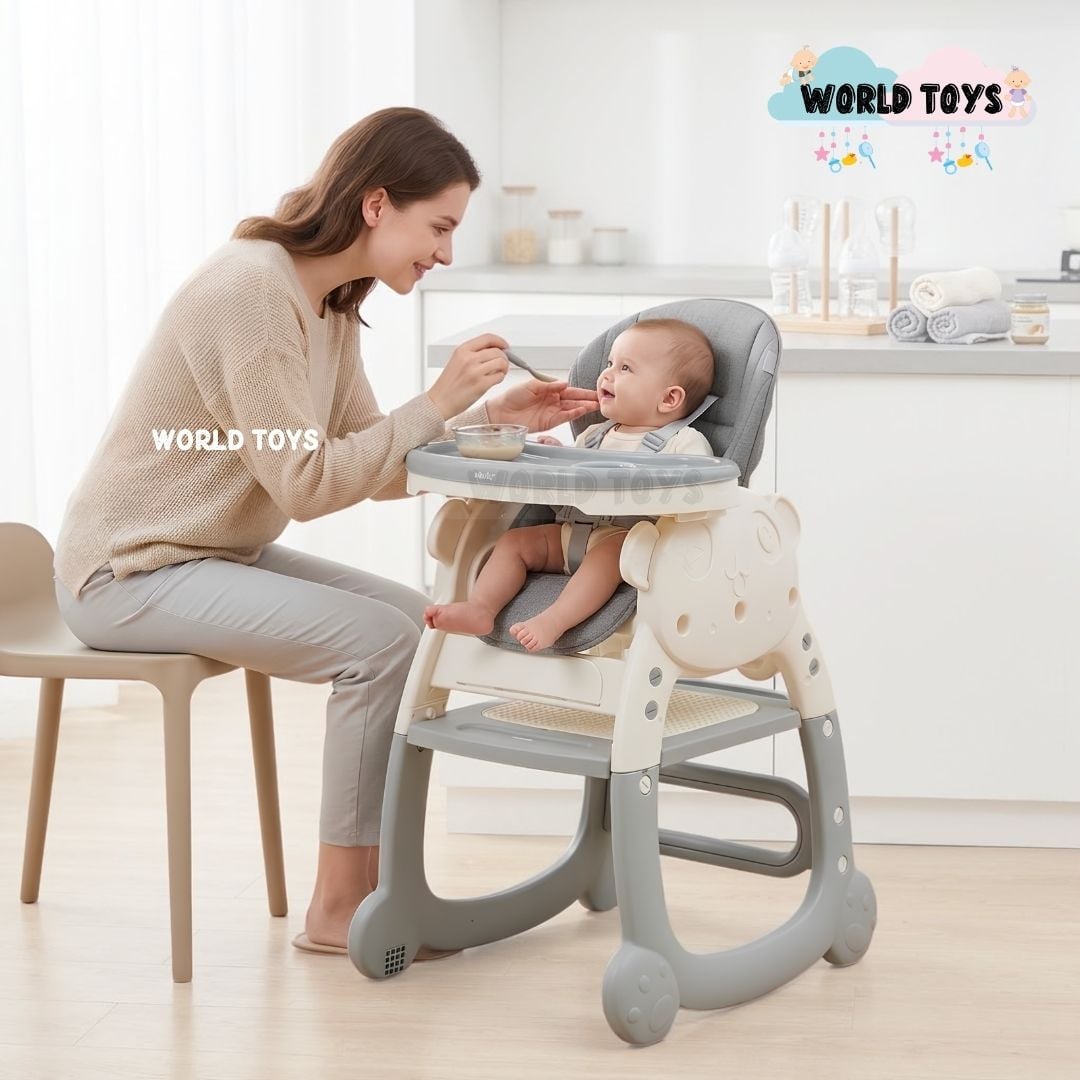 SILLA DE COMER MULTIFUNCIONAL «DANNIEL» EDICIÓN EXCLUSIVA PINK - 3