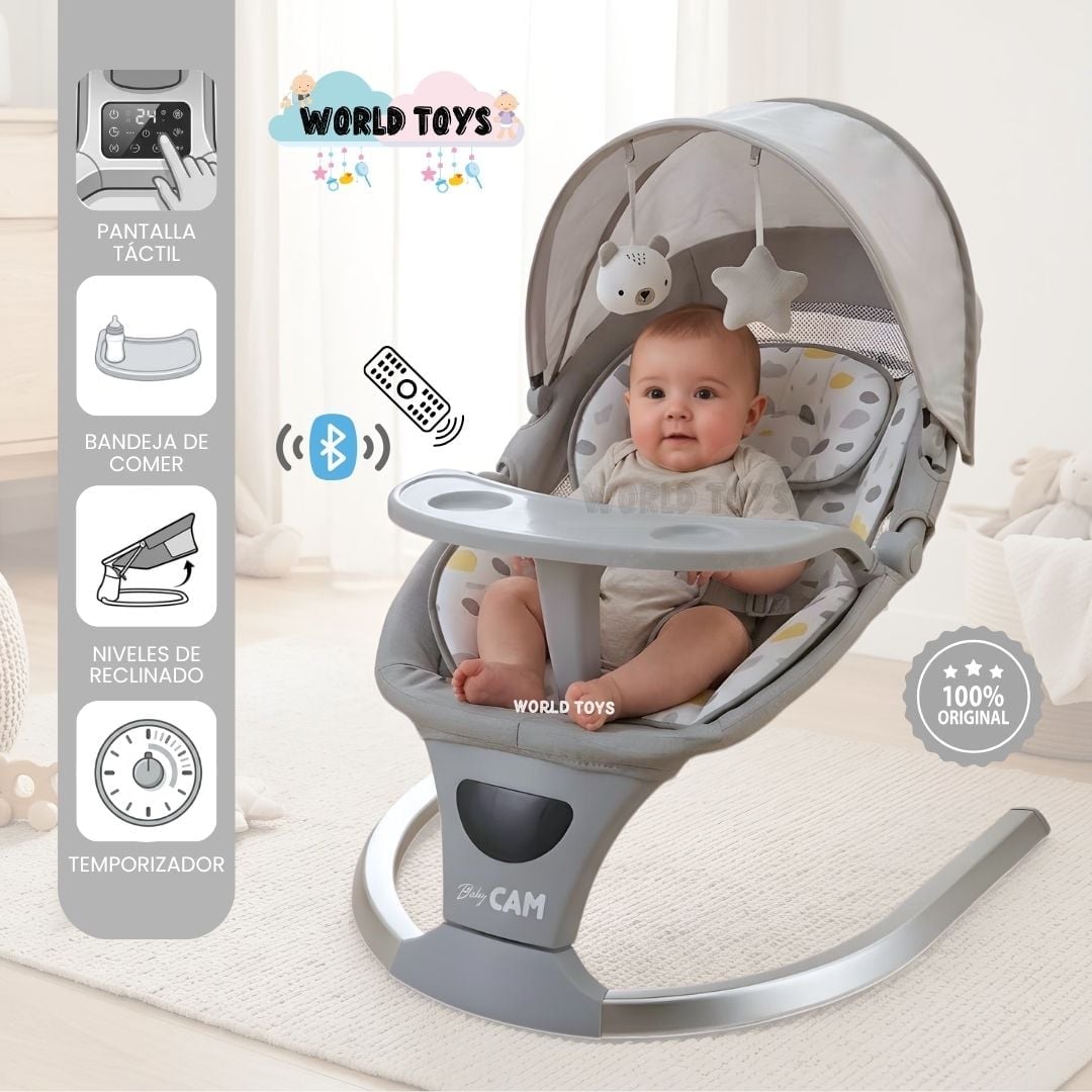 SILLA MECEDORA DIDACTICA «STAR II» CON BLUETOOTH - 2
