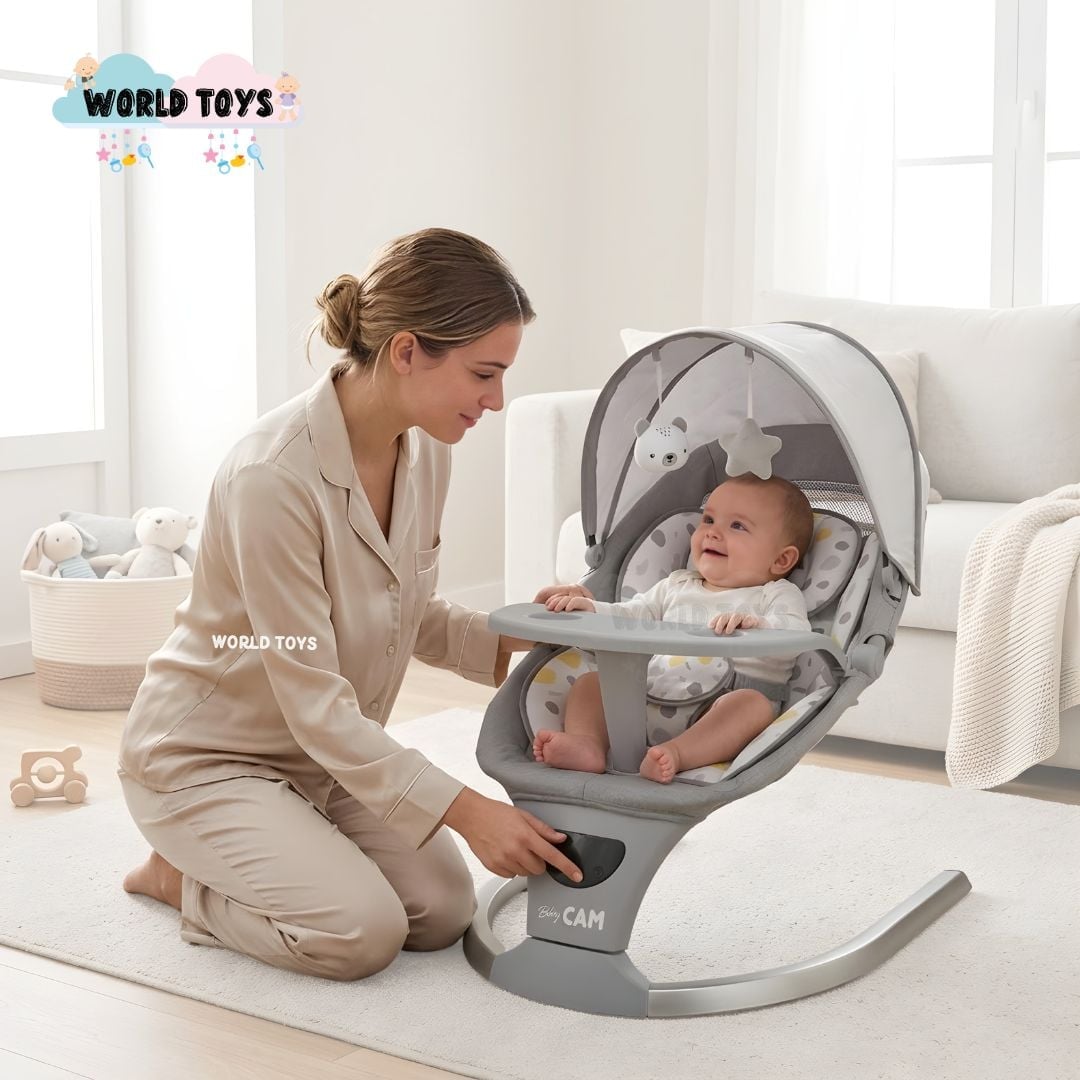 SILLA MECEDORA DIDACTICA «STAR II» CON BLUETOOTH - 4