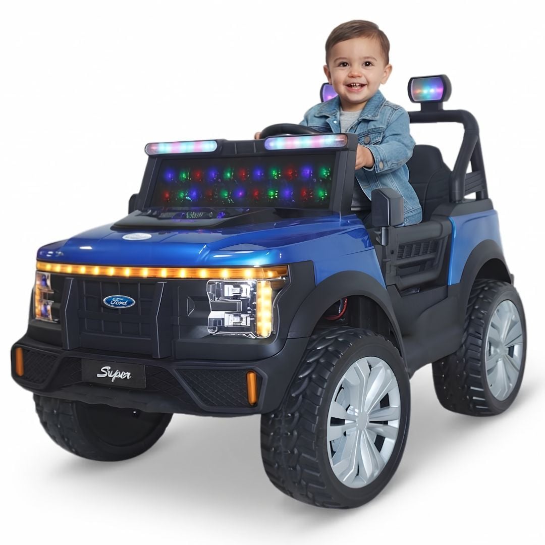 MINI JEEP A BATERÍA PARA NIÑOS «FORD MABILIS» CON LUCES LED COLECCIÓN EXCLUSIVA - 1