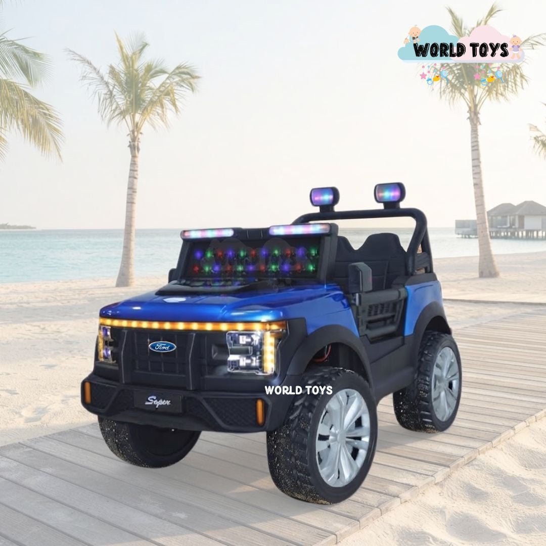 MINI JEEP A BATERÍA PARA NIÑOS «FORD MABILIS» CON LUCES LED COLECCIÓN EXCLUSIVA - 4