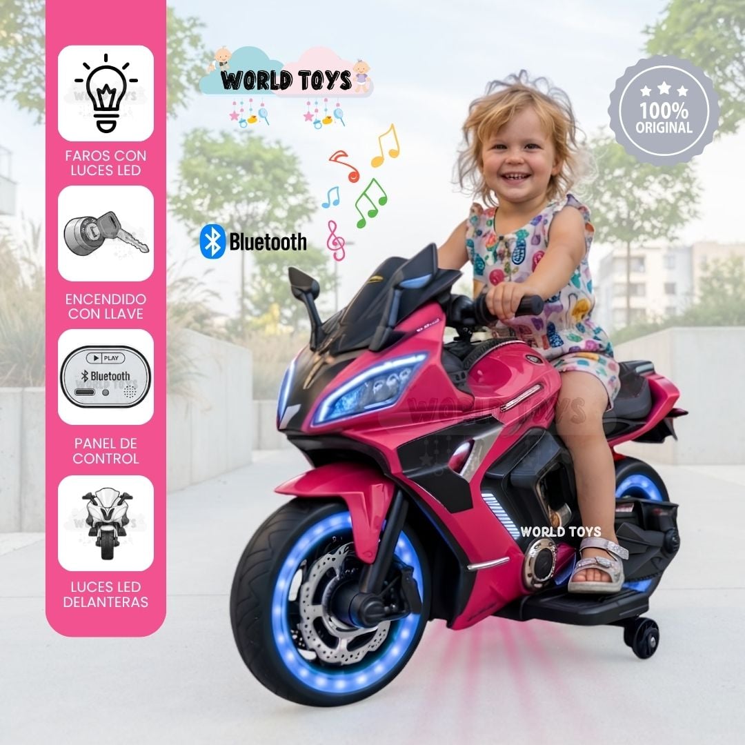 MOTO A BATERÍA PARA NIÑOS «YAMAHA MINI» CON BLUETOOTH EDICIÓN LIMITADA - 2