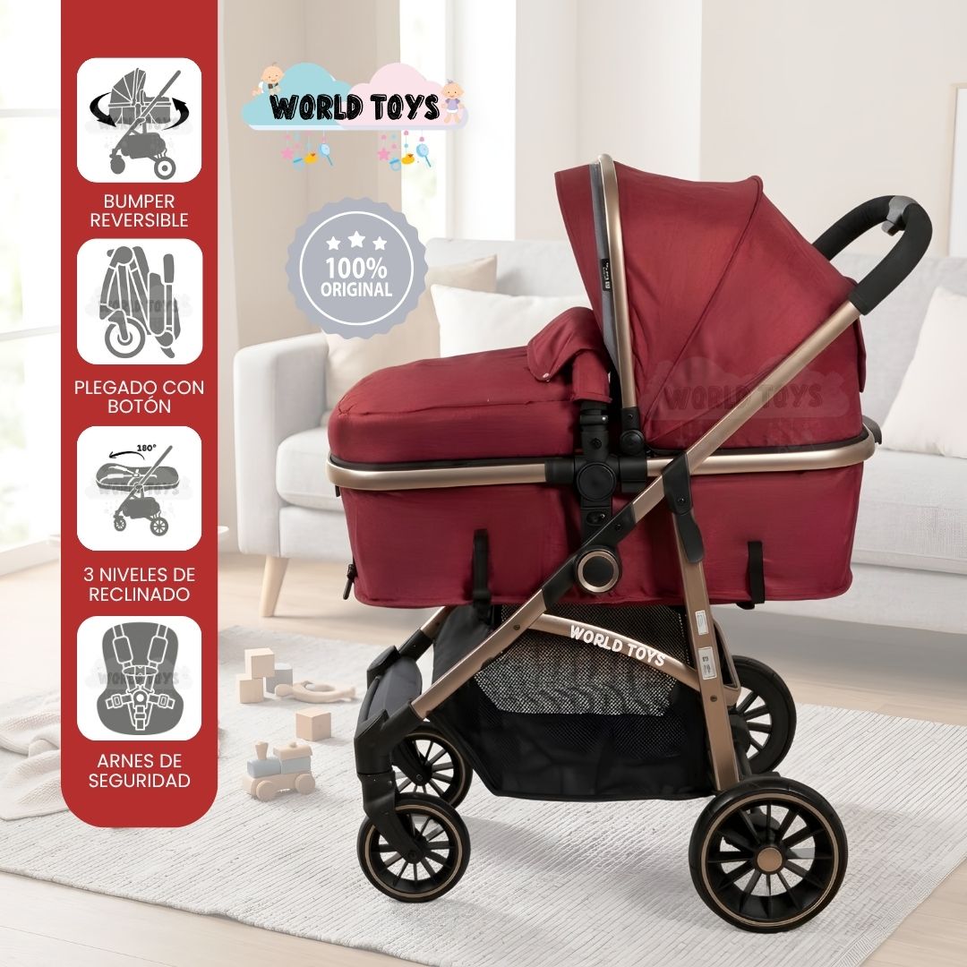 COCHE MOISÉS TRAVEL SYSTEM «CARRI DELUXE» EDICIÓN LIMITADA - 2