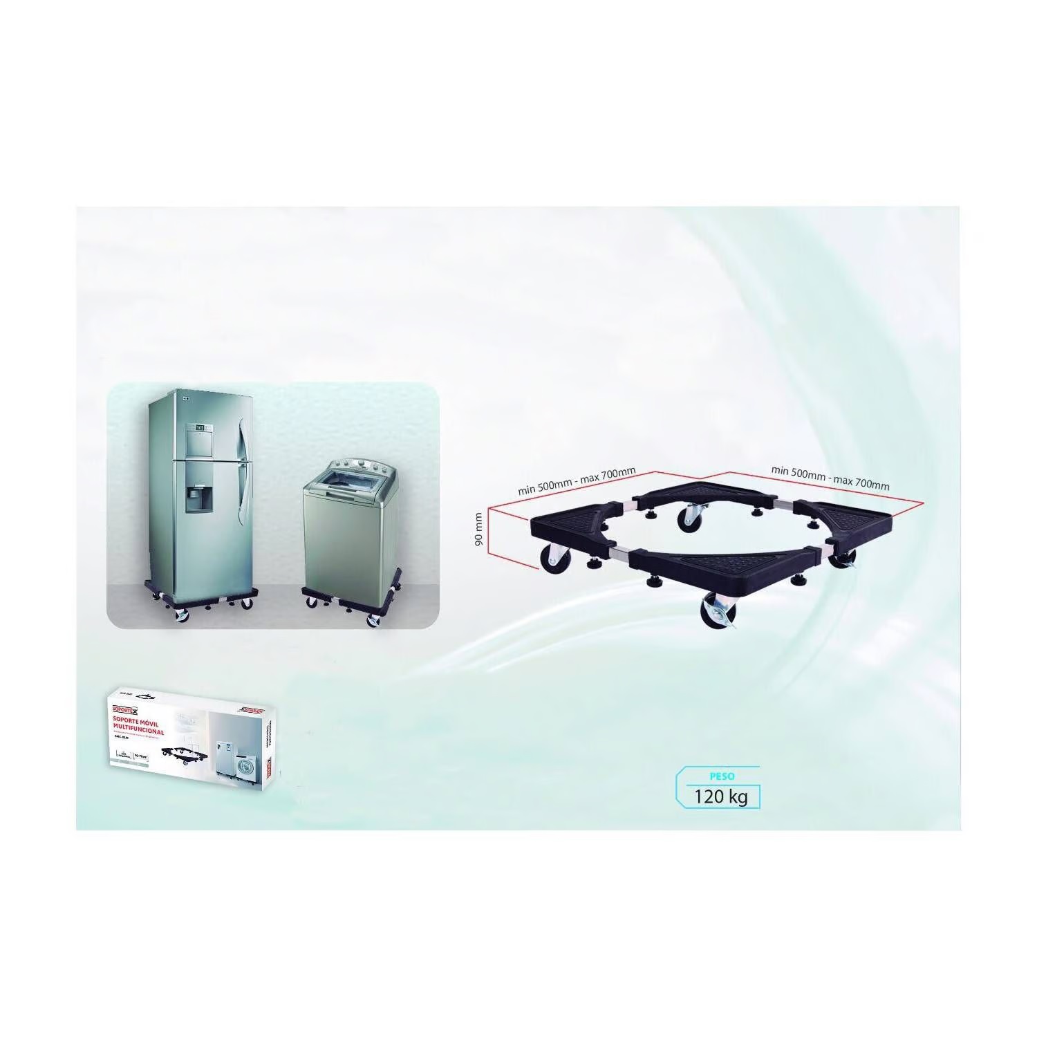 SOPORTEX BASE MULTIFUNCIONAL SMS-02M - 2