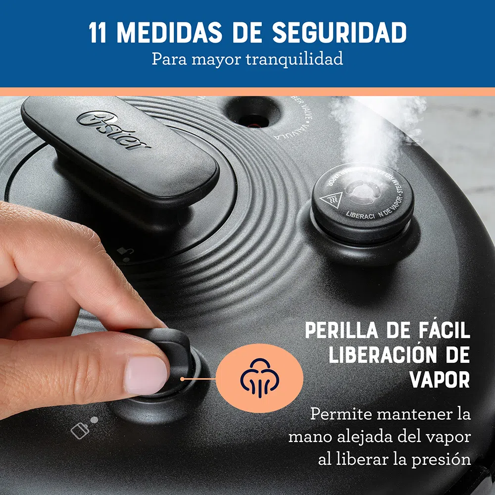 MULTI OLLA RÁPIDA OVALADA DE 5.7L OSTER CKSTPCECOV57 - 4
