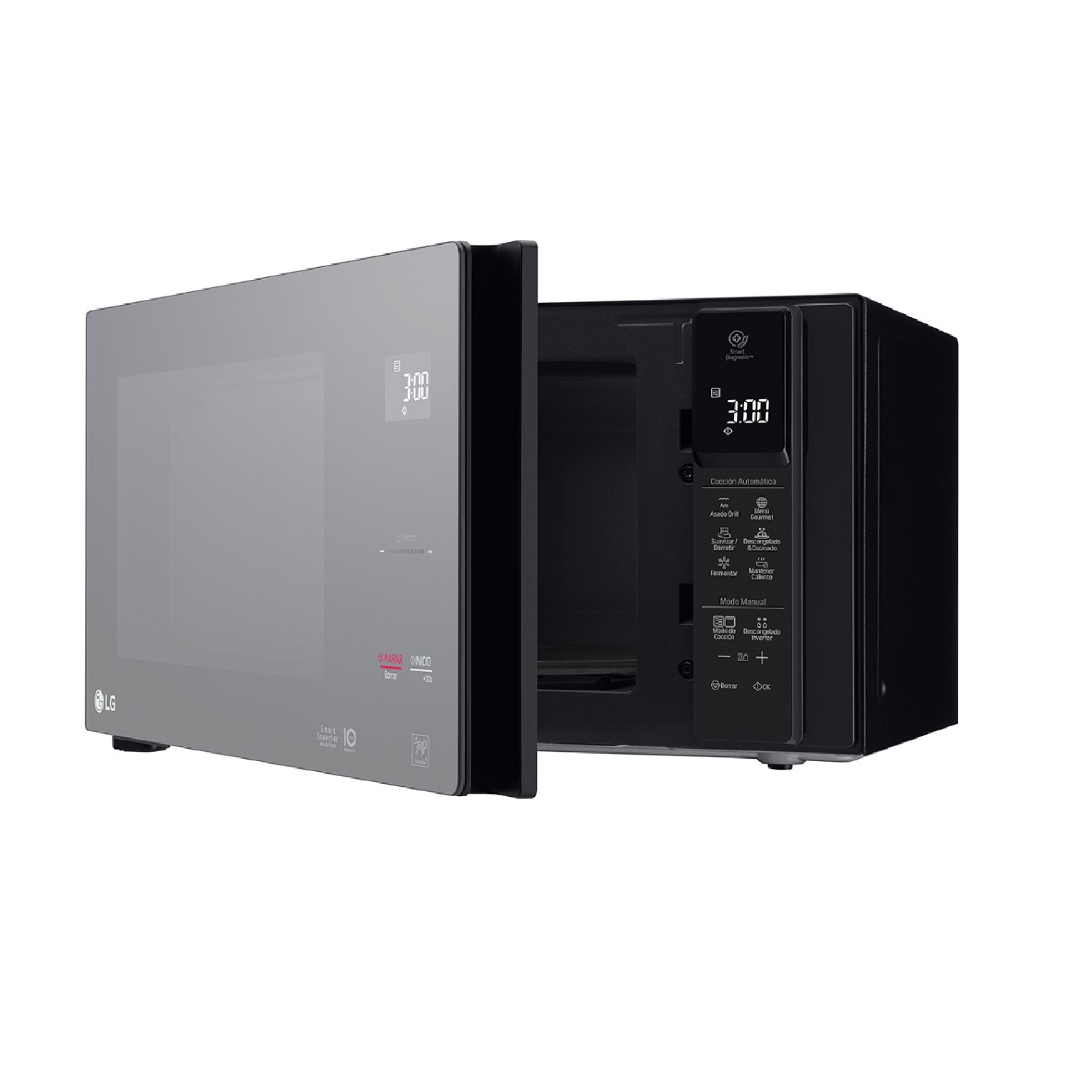 HORNO MICROONDAS CON DORADOR LG MH8296DIR 42 LITROS - 4