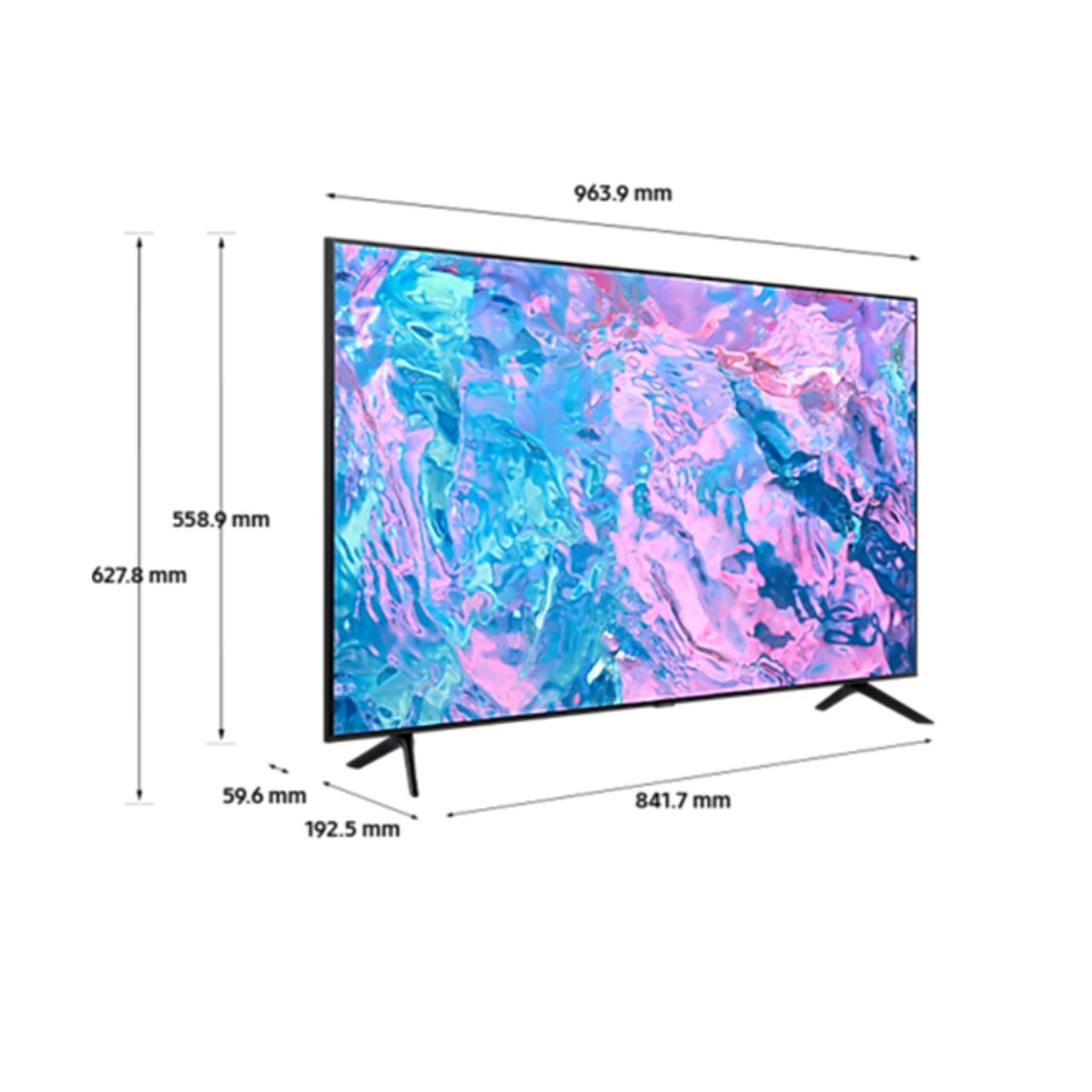 TELEVISOR SMART TV SAMSUNG 4K ULTRA HD 55" 55CU7000 - 3
