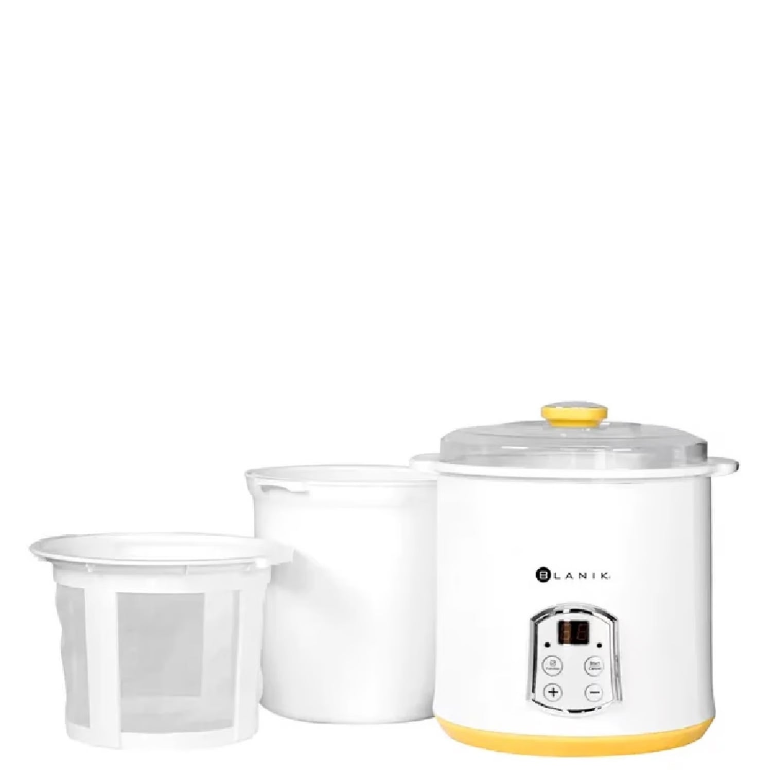 MAQUINA PARA HACER YOGURT PRO 20W BLANIK BYMP048 BLANCO - 3