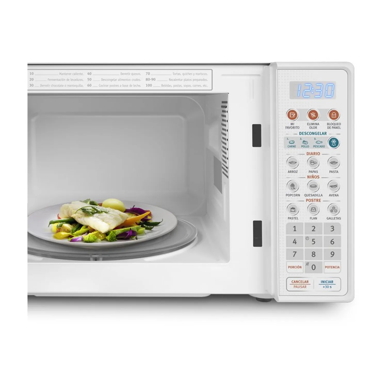 HORNO MICROONDAS 17LTS ELECTROLUX EMDO17S2GSRUW BLANCO - 4
