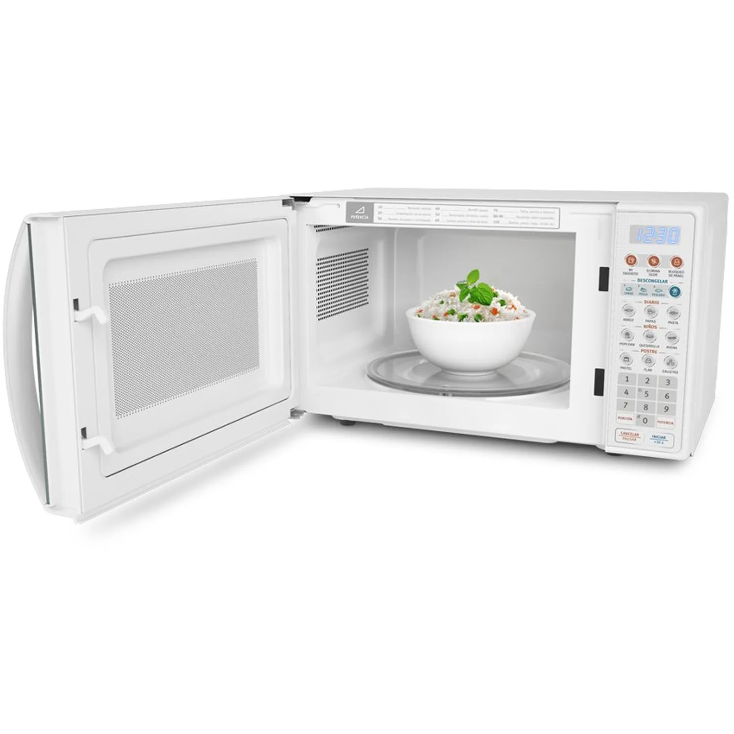 HORNO MICROONDAS 17LTS ELECTROLUX EMDO17S2GSRUW BLANCO - 5