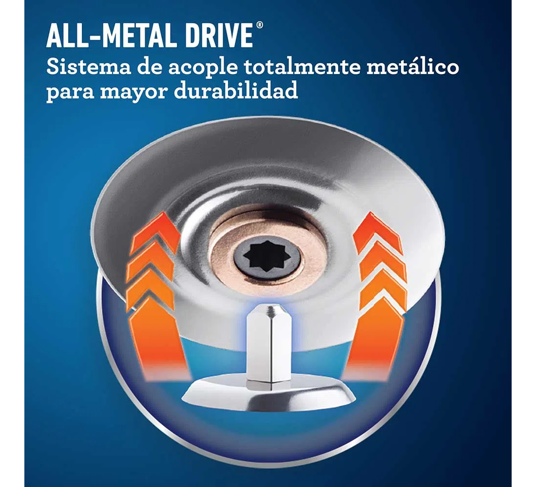 LICUADORA OSTER 250-22 CLASICA 2 VEL 1.25 LTS ACERO - 3